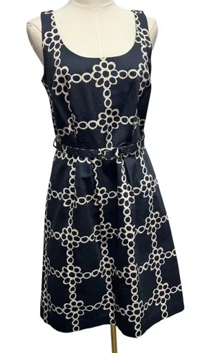 Boden Ava Daisy Chain Dress Women's 6R With‎ belt Summer classic preppy wedding thumbnail 1