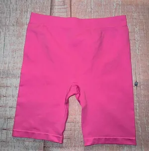 $150 Helmut Lang Women's Pink Seamless Bike Cycling Short Shorts Size‎ XS/S NWOT thumbnail 1