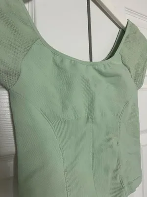 Free People Movement Ribbed Top Crop M/L thumbnail 3