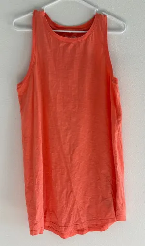 Southern‎ Tide Womens Medium Portia Sun Farer Sleeveless Dress Cotton Orange thumbnail 1