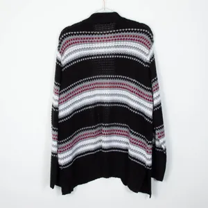 Jason Maxwell Womens Striped Open Front Long Cardigan Size 2X Cozy Boho‎ thumbnail 5