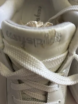 Easy Spirit Women's White Leather Lace-Up Sneakers - Classic Casual thumbnail 4