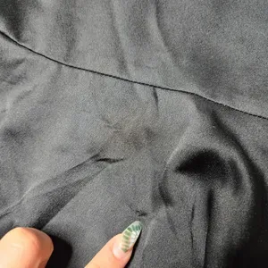 Lulus Black Tie‎ Optional Satin Ruffled Midi Dress thumbnail 11