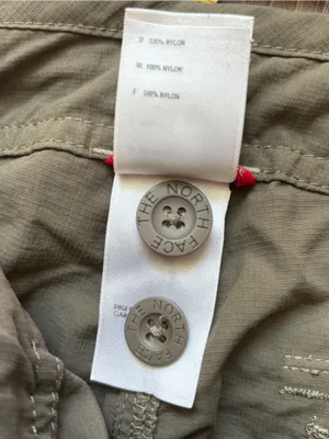 The North Face Womens Green Roll Up Hiking Cargo Pants Size 8 Nylon‎ Gorpcore thumbnail 10