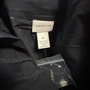 Lane Bryant Venezia Utility Skirt‎ Black 26 Plus Size Tie Waist Casual Workwear thumbnail 5