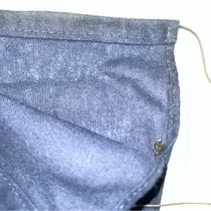Prada Navy Blue Cotton Flannel Drawstring Dust Bag 15” X 8.5” thumbnail 4