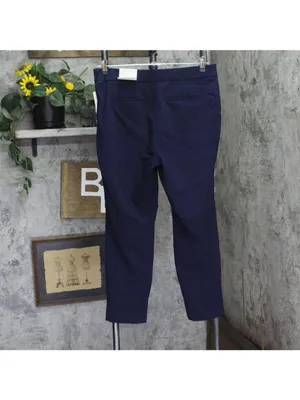 A New Day Womens High-Rise Skinny Ankle Pull-on Pants 93011555 Navy Blue 12 thumbnail 2