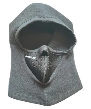 Seirus Innovation Black Fleece Ski Snowboard Face Mask Size XS Unisex thumbnail 1