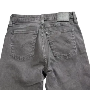 Levi's 726 Flare Jeans Women Size 30" Faded Black High Rise Stretch Retro Boho thumbnail 6