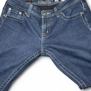 Miss Me Jeans Women’s 30 Easy Boot Cut Bling Flap Pockets JE5731E2L Denim thumbnail 6