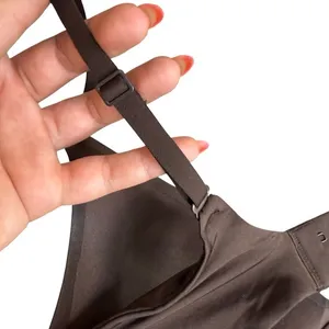 Skims Size 32C Ultimate Teardrop Push Up‎ Bra Cocoa Dark Brown Seamless Shaping thumbnail 8