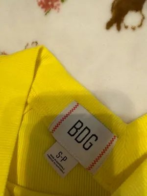 BDG Yellow Top Tank thumbnail 3