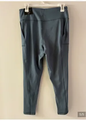 Body Glove Denim Blue Women’s Leggings w/pockets L thumbnail 5