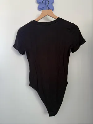 Forever 21 Medium Crew Neck Slim Fitted Bodysuit Bodycon thumbnail 3