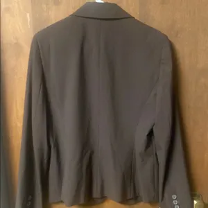 LOFT Brown Tailored Blazer with Notched Lapel thumbnail 3