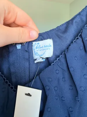 Francesca's Dress Navy Mini thumbnail 6