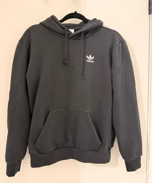 Adidas Originals Black Trefoil Graphic Pullover Hoodie thumbnail 1