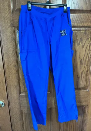 Authentic Cherokee Workwear Blue Scrubs Pants thumbnail 1