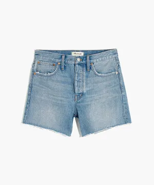 Madewell Womens Relaxed Mid-Length Denim Shorts Size 23 thumbnail 4