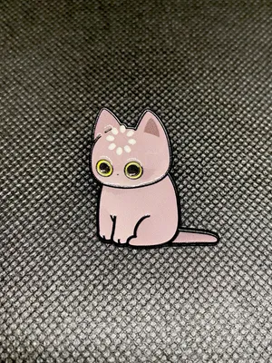 Kitty Loading Data Enamel Pin/Magnet - Who Knows What Goes On In There? Pick One thumbnail 4