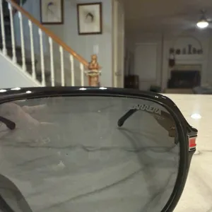 Carrera 1045/S 807IR Black Aviator Pilot Sunglasses 61mm w/ Case NWOT thumbnail 5
