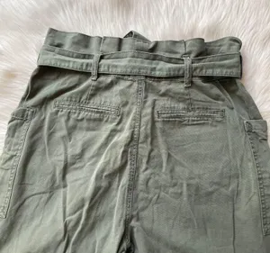 Joe's Jeans Olive Green Paperbag Utility Jogger Pants thumbnail 9