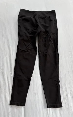 YEOREO Scrunch Leggings Black Size XL thumbnail 1