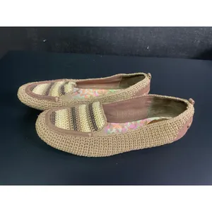 The Sak Women's Gold & Brown Knitted Shoes/Flats SIze 10 SKU 1823 thumbnail 2