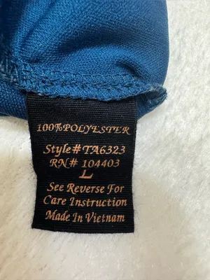 Mine Dark Blue Scallop-Hem High Waist Pull On Shorts Size Large thumbnail 8