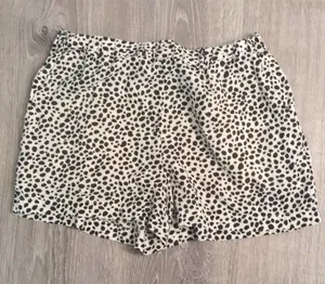 Aerie tan black shorts size XS thumbnail 1