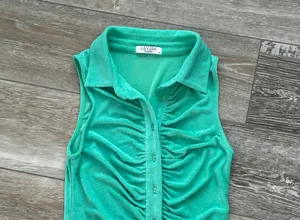 Lavish Tuscaloosa Sz M Ruched Knit Dress Sleeveless Cute & Comfy thumbnail 4