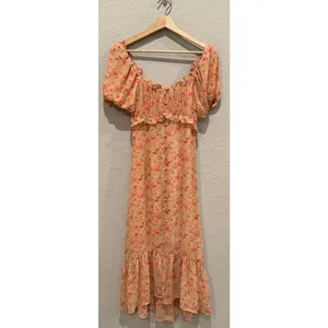 NWT Astr the Label Baloon Sleeve Midi Dress Size XS thumbnail 9