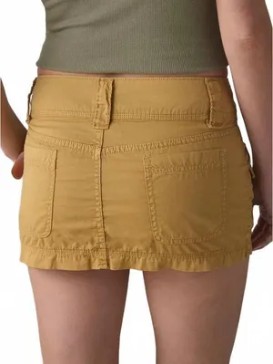 UO BDG Trail Star Utility Mini Skirt Urban Outfitters Gold XS thumbnail 3