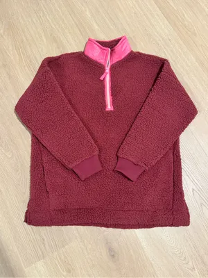 NWOT Aerie Fleece Quarter Zip thumbnail 2