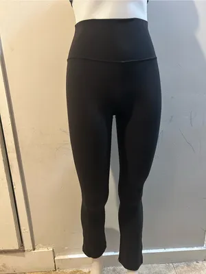 lululemon athletica Black High-Rise Flared Leggings thumbnail 6