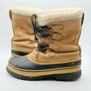 Vintage Sorel Caribou Made in Canada Après Ski Snow Boots Women's 7 thumbnail 8