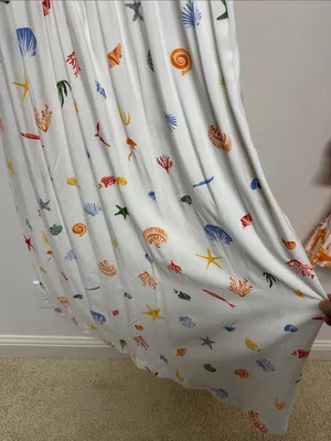 NWT a new day Off White Maxi Dress with Colorful Sea Life Print size XXL thumbnail 5