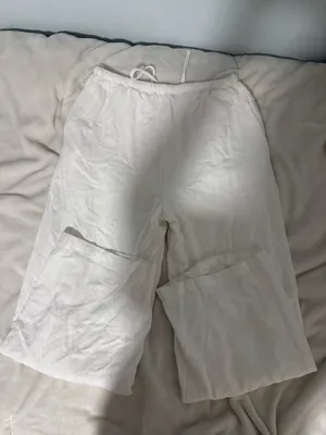 Princess Polly Linen Pants White 8 thumbnail 2