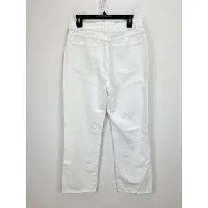 Madewell The Curvy Cleo Straight Jean White Rigid Denim High Rise US 29 NWT thumbnail 9