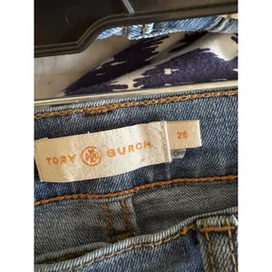 Tory Burch Womens Blue Medium Wash Coin Pocket Denim Straight Jeans SIze 27 thumbnail 10