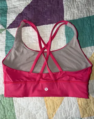 Lululemon Energy Sports Bra 8 - Pink thumbnail 3