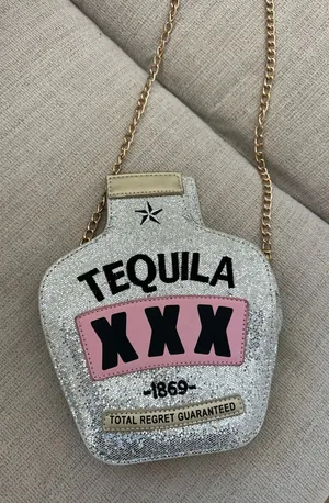 Tequila Purse Silver thumbnail 1