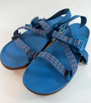 Chacos Z Cloud Sport Hiking Sandals Blue Coral Straps Women’s 10 EU‎ 41 thumbnail 1