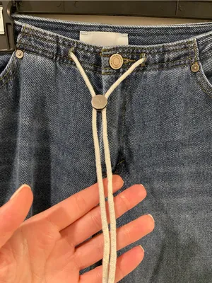 Anthropologie- Habitual Jade Drawstring Wide-Leg Jeans - Size 30/10 thumbnail 4