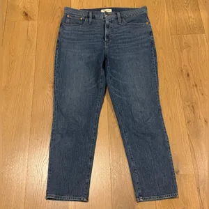 🍁 Madewell The Perfect Vintage Jean in Blue, Size 31, Straight Leg, High Waist thumbnail 6