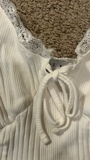 Fitz + Eddi White Crop Top thumbnail 3