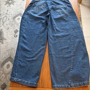 We The Free Wide Leg Blue Jeans! thumbnail 8