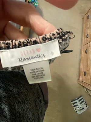 Urban Romantics Top Tank Cheetah Print thumbnail 3