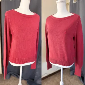 Polo Sport Ralph Lauren Vintage Boat Neck Knit Sweater Womens Large (Runs small) thumbnail 8