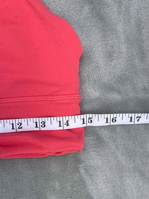 Lululemon Align V Neck Light Support Desert Red Yoga Pilates Gym Activewear 12 thumbnail 6